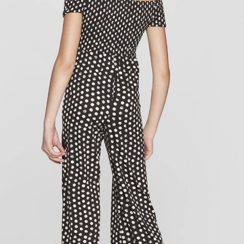 Sold Girls off the shoulder jumpsuit - Picture 2 of 3